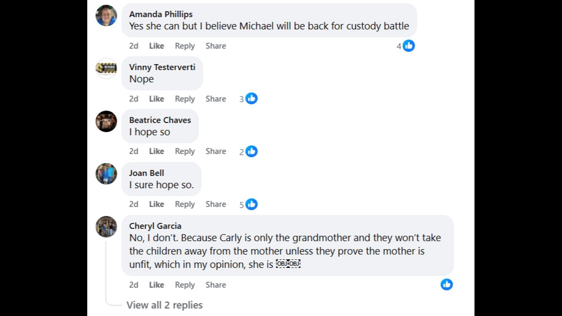 More fan reactions sharing the same sentiments (Image via Facebook/General Hospital Fans - Official)